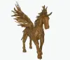 Product image 4 of the product “Mythical Pegasus - Horse with Wings. The wings are removable. About 170cm length and 150cm height. ”